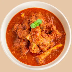 A bowl of Lamb Rogan Josh