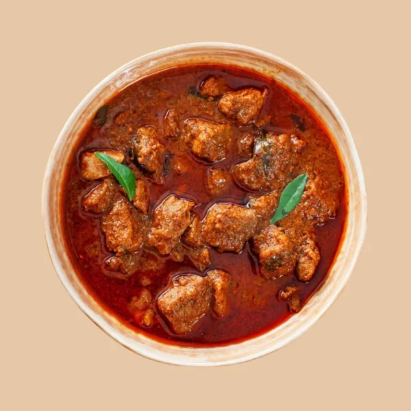 A bowl of Lamb Vindaloo