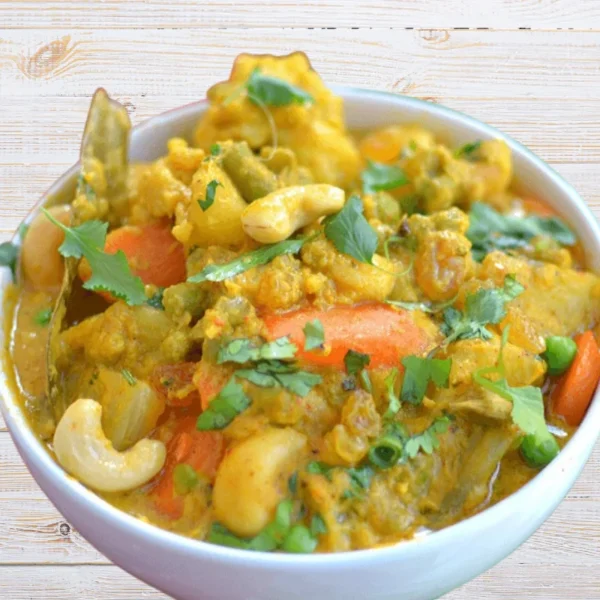Navratan Korma 01 Indian Navratan Korma is a veg food item