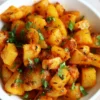 Cumin potato veg food item