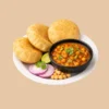 Bhatoora with chana masala